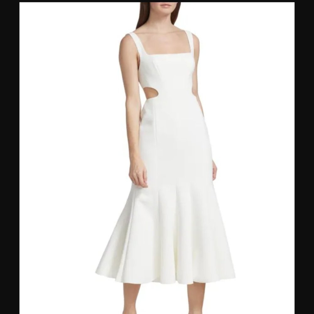 NEW Acler Paracombe Midi-Dress Size US 8
